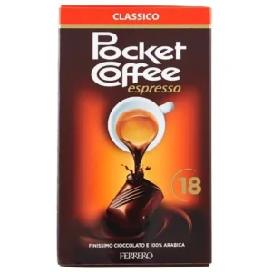☕ Pocket Coffee Espresso – Boîte de 18 pièces