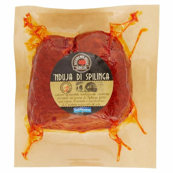 Nduja di Spilinga Piccante San Vincenzo 200g 1 Nduja di Spilinga Piccante San Vincenzo 200g